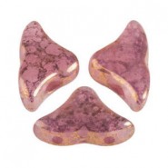 Les perles par Puca® Hélios Perlen Rose opal bronze 71020/15496